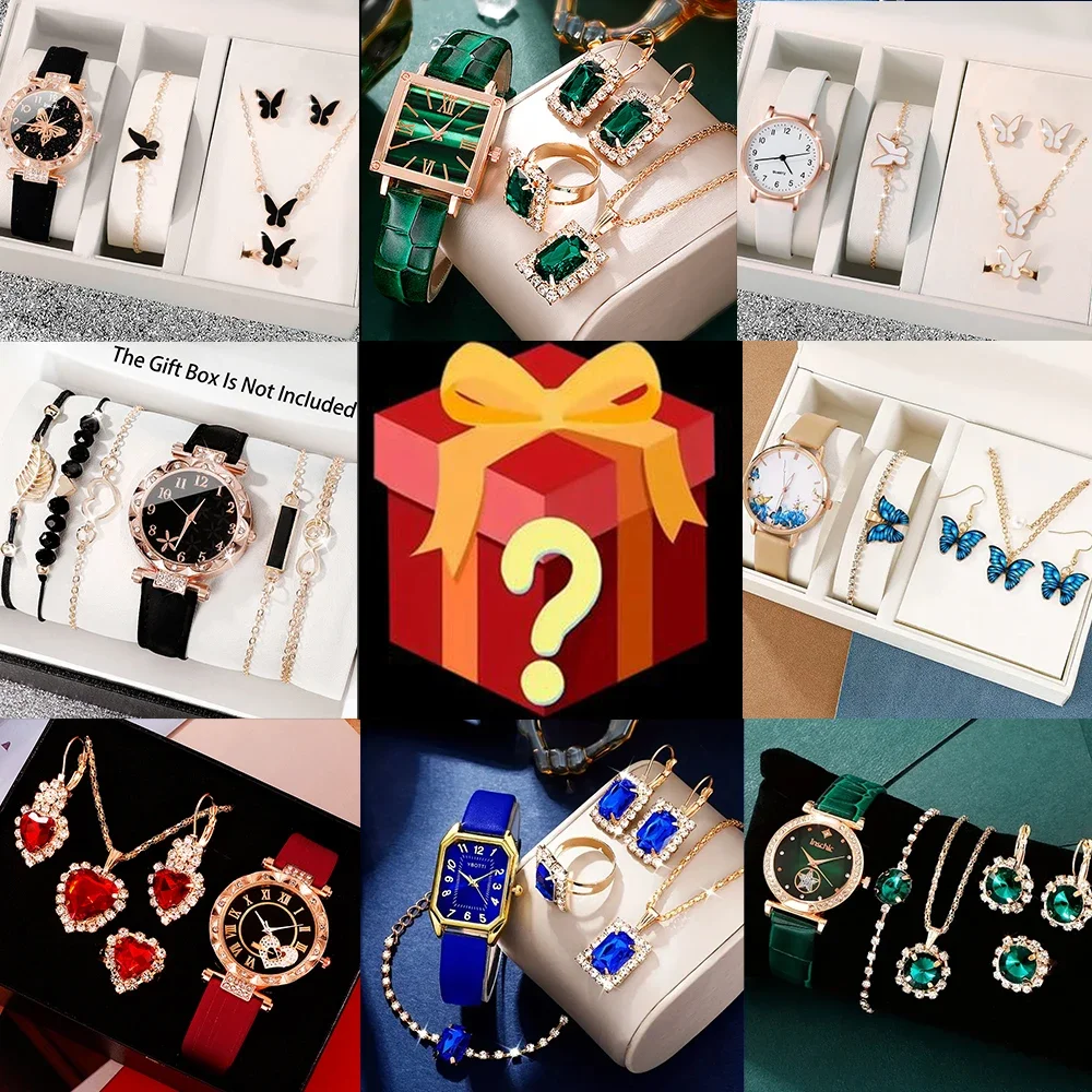 Watch Accessories - サプライズミステリーボックス。100％当たる！写真に示されている時計1点とアクセサリー1点がランダムに同梱されます。