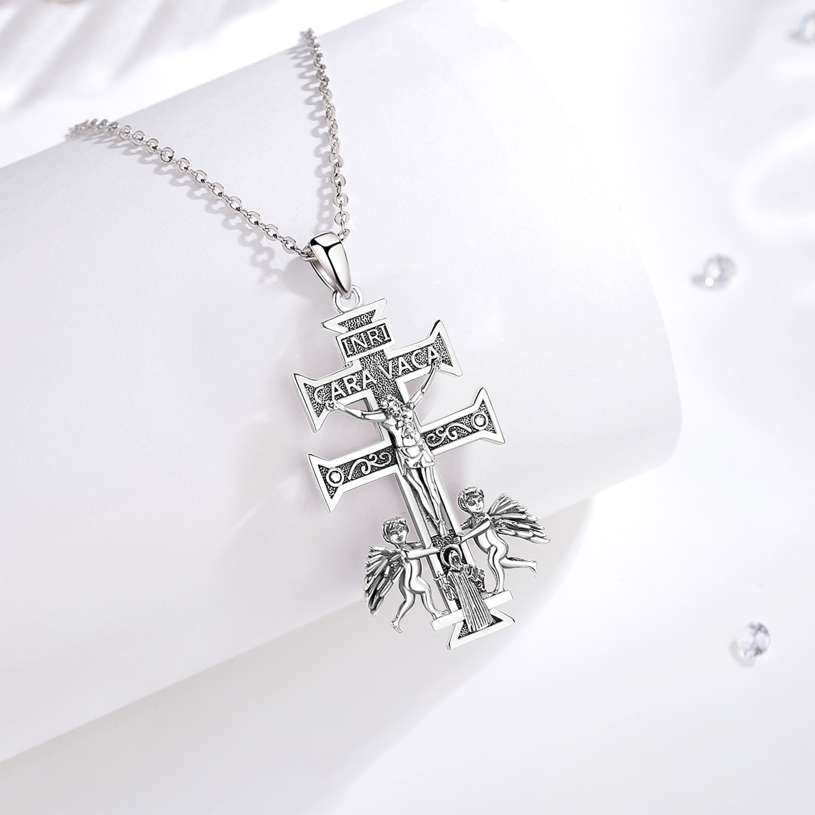男性と女性のためのEudora-925スターリングシルバーク - 925 Sterling Silver Chain Necklace Men のレビューと価格