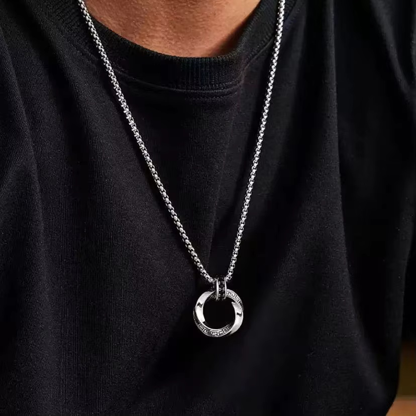 新作 925スターリングシルバー製ネックレス、ヴィンテージ風 - 925 Sterling Silver Chain Necklace Men のレビューと価格