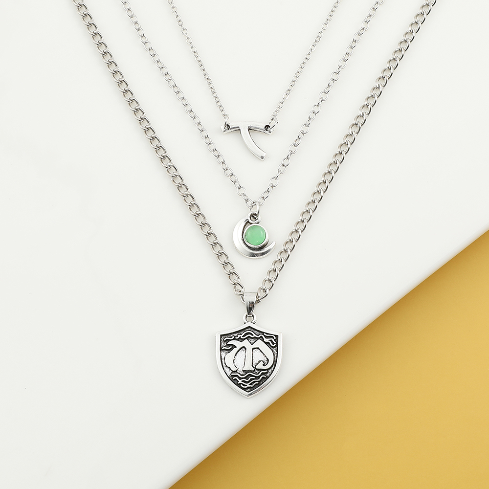 アニメ風の多層ショートデザインネックレス。ファッション性の高 - Anime Pendant Necklace のレビューと価格